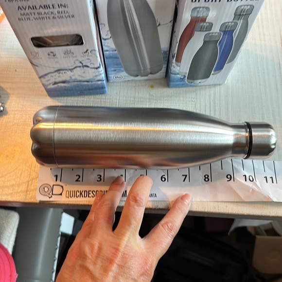 NWT LifeStyle Stainless Steel Vacuum Sport Insulated Bottle 17oz Screw Top *One* - Picture 4 of 5